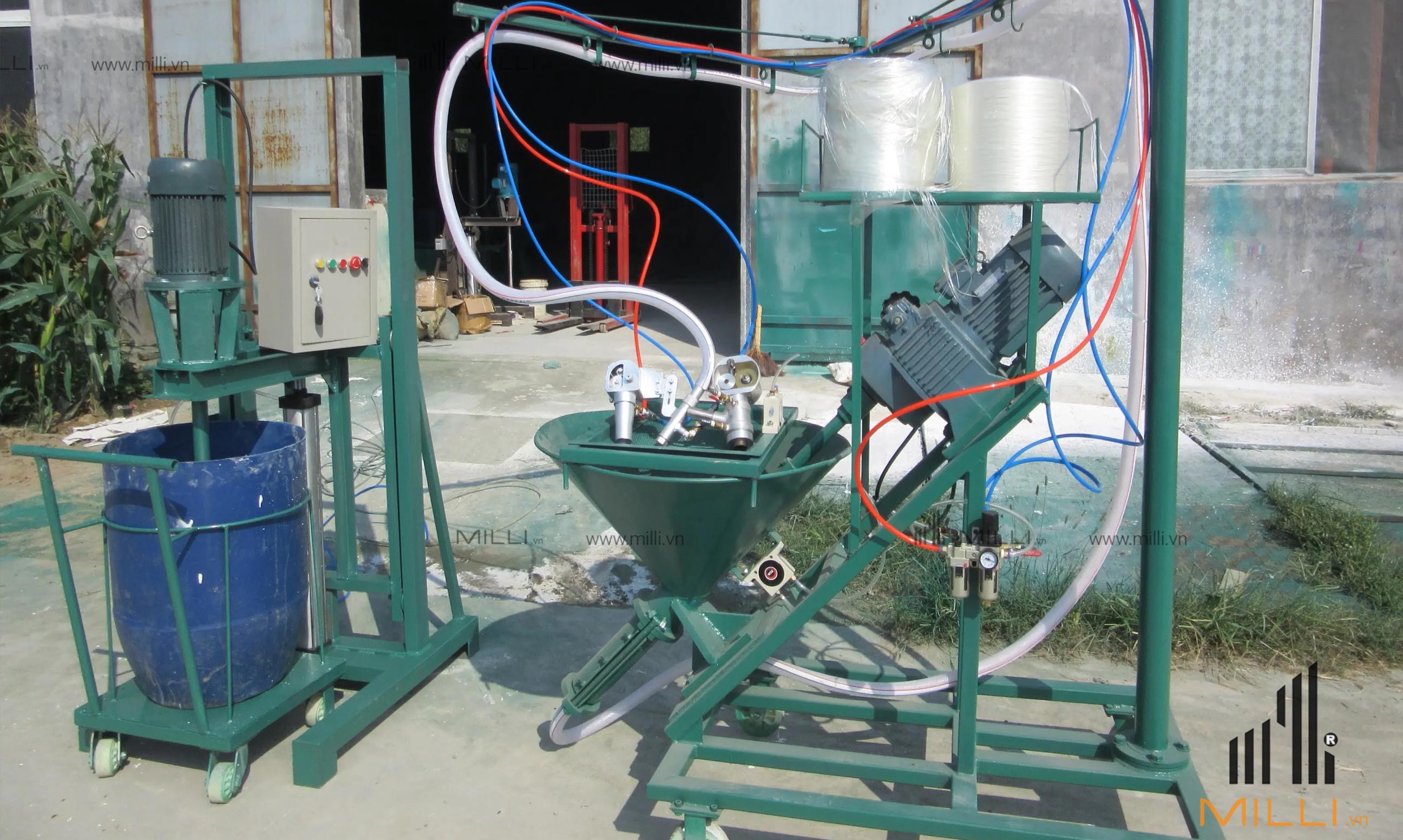 Sản xuất tấm panel bê tông sợi thủy tinh GFRC